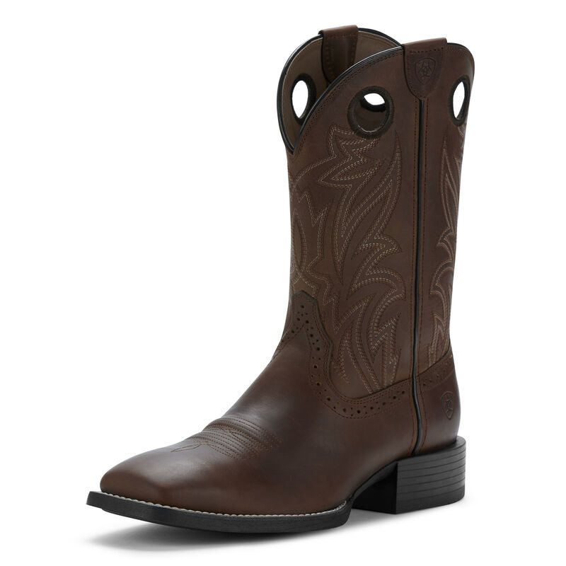 Ariat Sport Sidebet - Western Laarzen DonkerBruin Heren - 19828-532